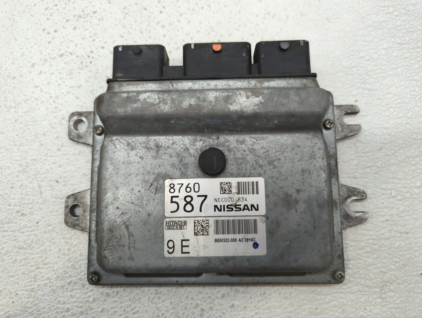 2014-2018 Nissan Versa PCM Engine Control Computer ECU ECM PCU OEM P/N:BEM332-300 A2 NEC000-834 Fits Fits 2014 2015 2016 201