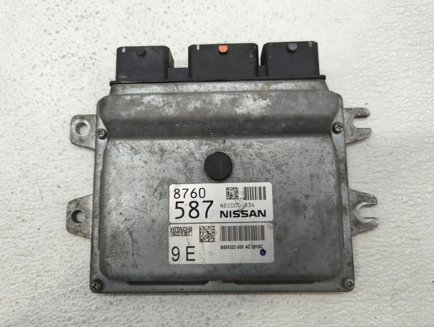 2014-2018 Nissan Versa PCM Engine Control Computer ECU ECM PCU OEM P/N:BEM332-300 A2 NEC000-834 Fits Fits 2014 2015 2016 201