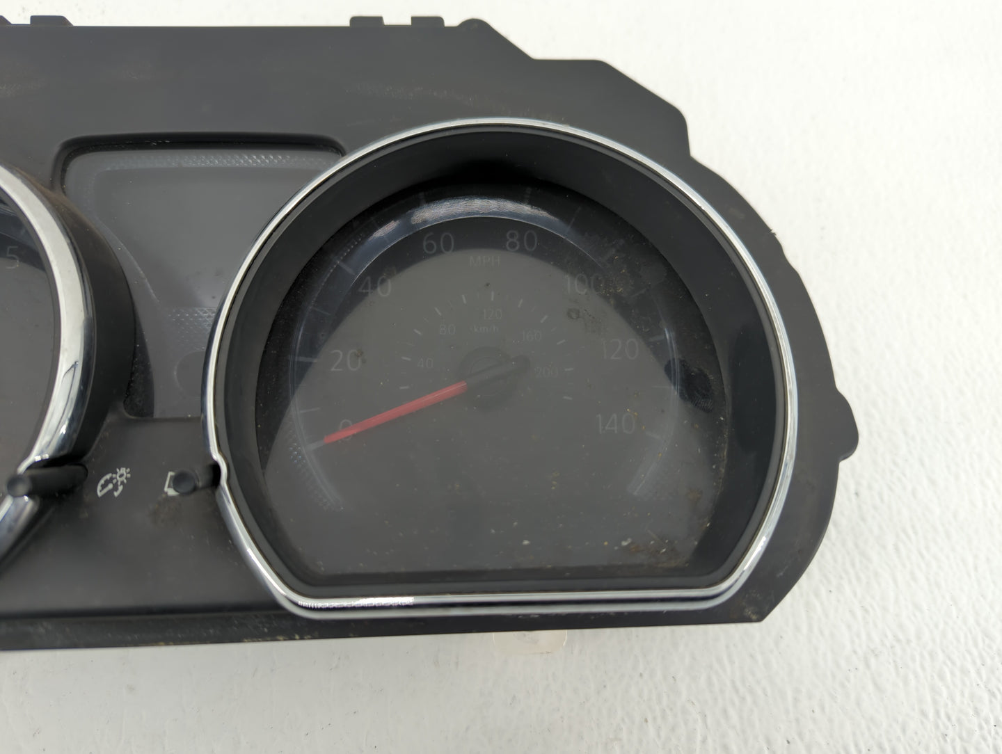 2014 Nissan Versa Instrument Cluster Speedometer Gauges P/N:248109KF0A Fits OEM Used Auto Parts - Oemusedautoparts1.com