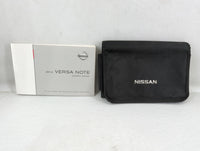 2014 Nissan Versa Owners Manual Book Guide P/N:OM14E 0E12U1 OEM Used Auto Parts - Oemusedautoparts1.com