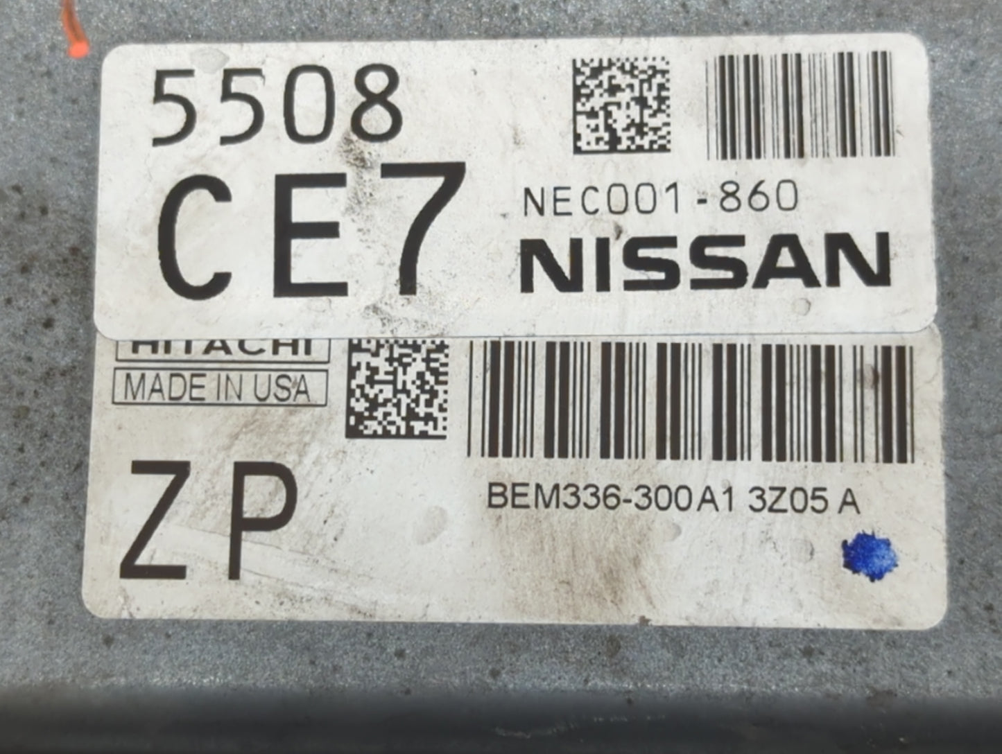 2014-2017 Nissan Versa PCM Engine Control Computer ECU ECM PCU OEM P/N:NEC001-860 Fits Fits 2014 2015 2016 2017 OEM Used Aut