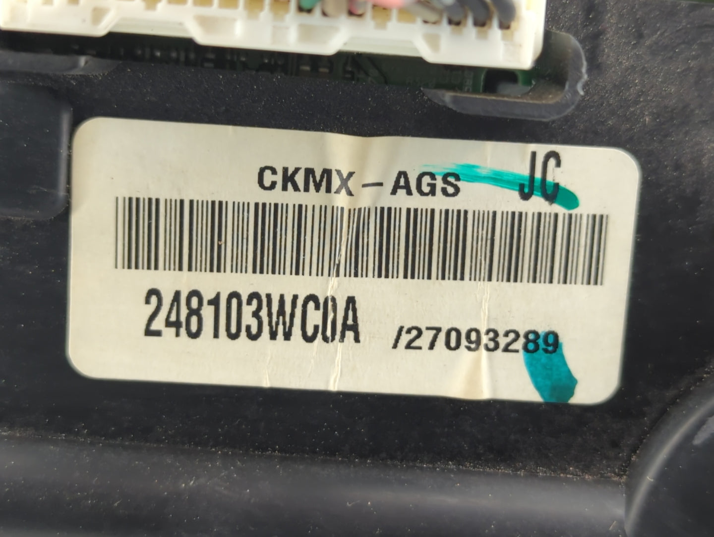 2014 Nissan Versa Instrument Cluster Speedometer Gauges P/N:27093289 248103WC0A Fits OEM Used Auto Parts - Oemusedautoparts1