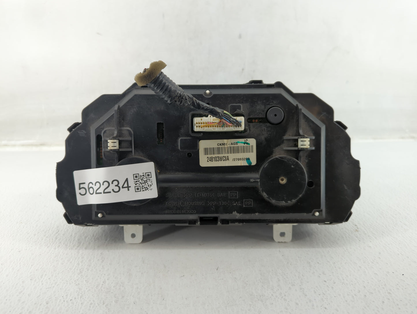 2014 Nissan Versa Instrument Cluster Speedometer Gauges P/N:27093289 248103WC0A Fits OEM Used Auto Parts - Oemusedautoparts1