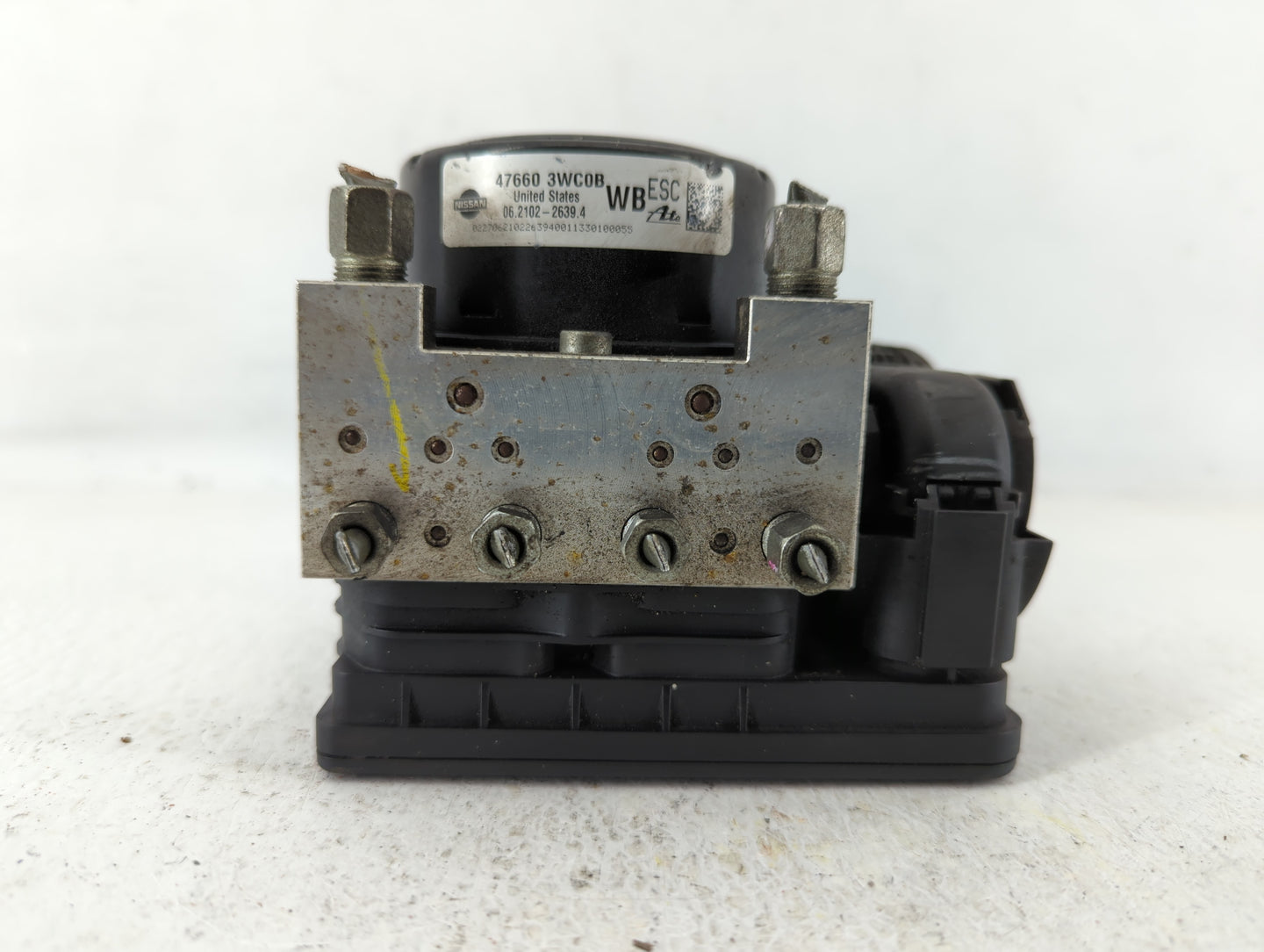 2014-2019 Nissan Versa ABS Pump Control Module Replacement P/N:47660 3WC0B Fits Fits 2014 2015 2016 2017 2018 2019 OEM Used 