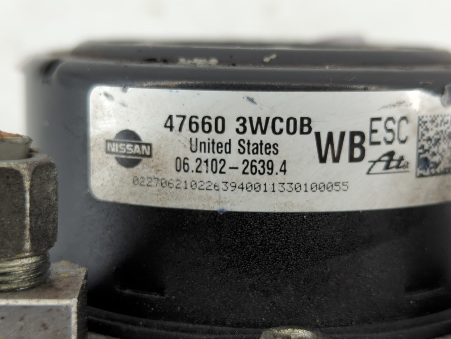 2014-2019 Nissan Versa ABS Pump Control Module Replacement P/N:47660 3WC0B Fits Fits 2014 2015 2016 2017 2018 2019 OEM Used 