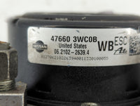 2014-2019 Nissan Versa ABS Pump Control Module Replacement P/N:47660 3WC0B Fits Fits 2014 2015 2016 2017 2018 2019 OEM Used 