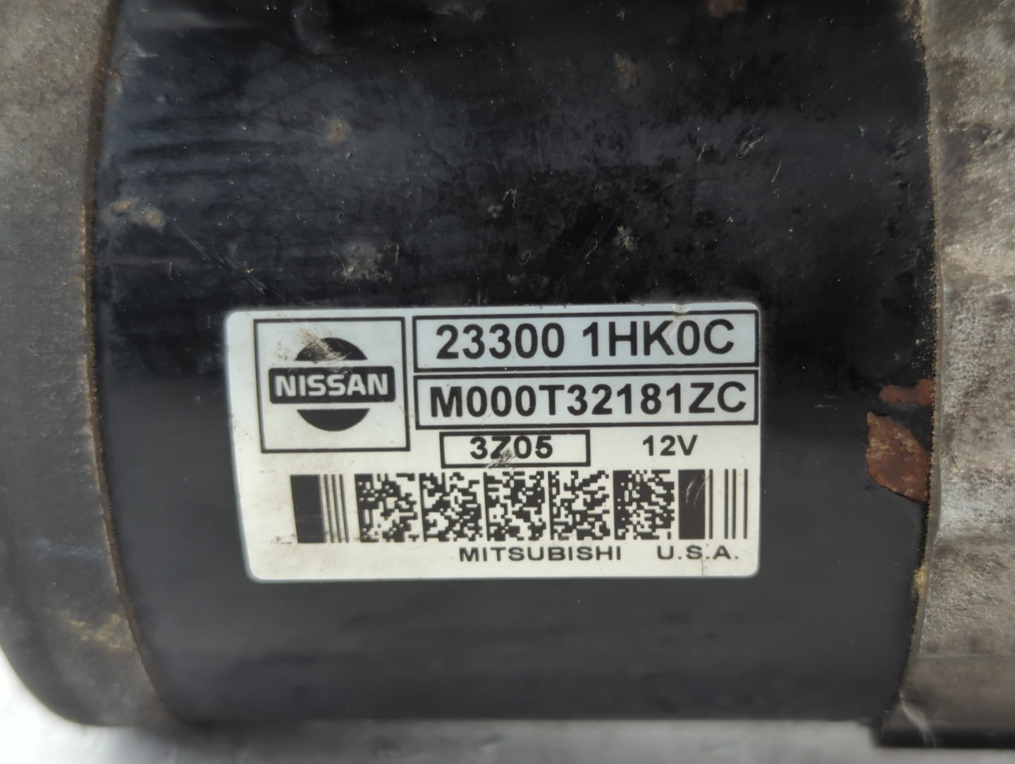 2012-2019 Nissan Versa Car Starter Motor Solenoid OEM P/N:23300 1HK0C Fits Fits 2012 2013 2014 2015 2016 2017 2018 2019 OEM 