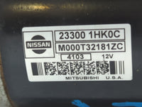 2012-2019 Nissan Versa Car Starter Motor Solenoid OEM P/N:23300 1HK0C Fits Fits 2012 2013 2014 2015 2016 2017 2018 2019 OEM 