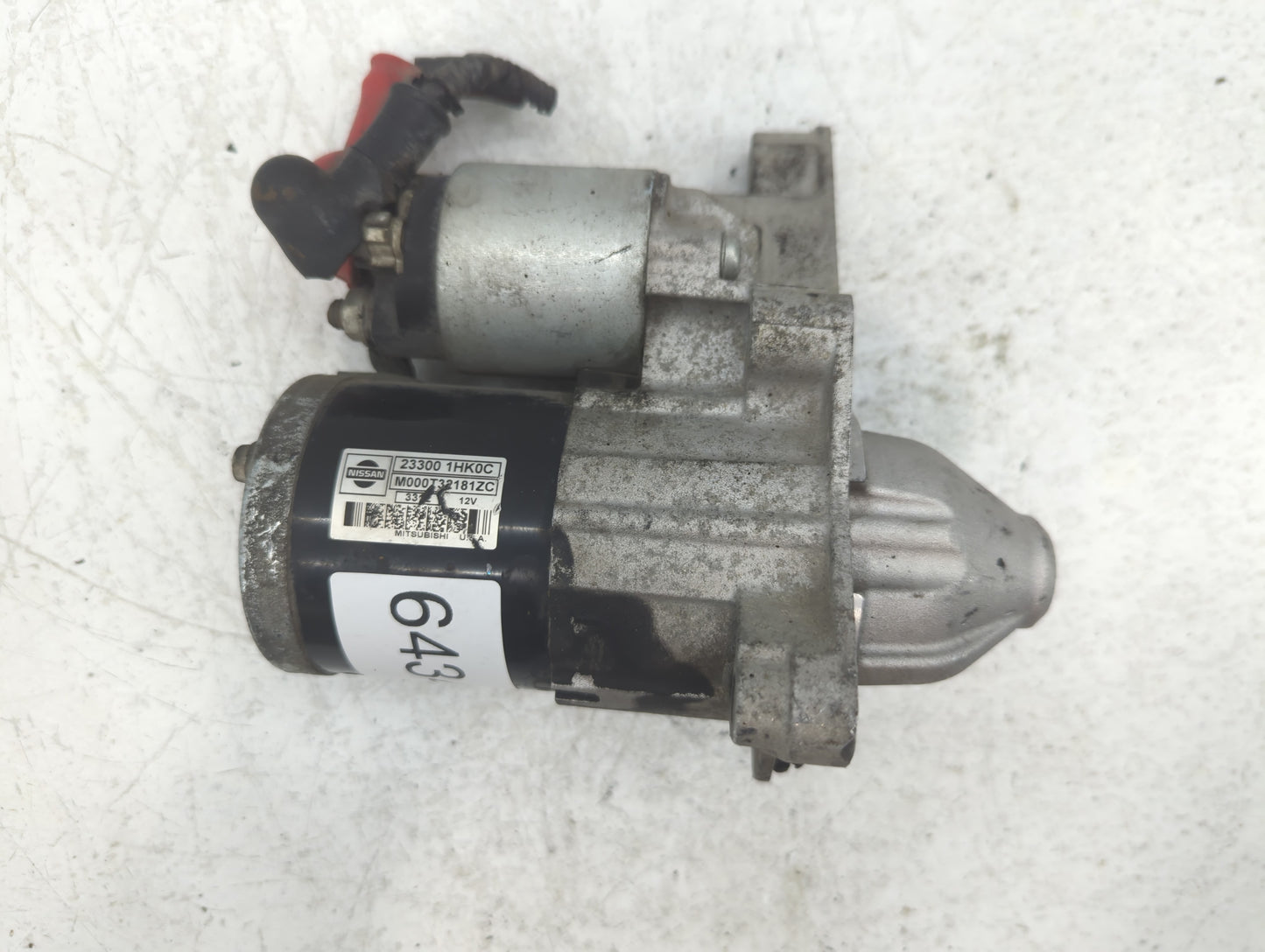 2012-2019 Nissan Versa Car Starter Motor Solenoid OEM P/N:23300 1HK0C Fits Fits 2012 2013 2014 2015 2016 2017 2018 2019 OEM 