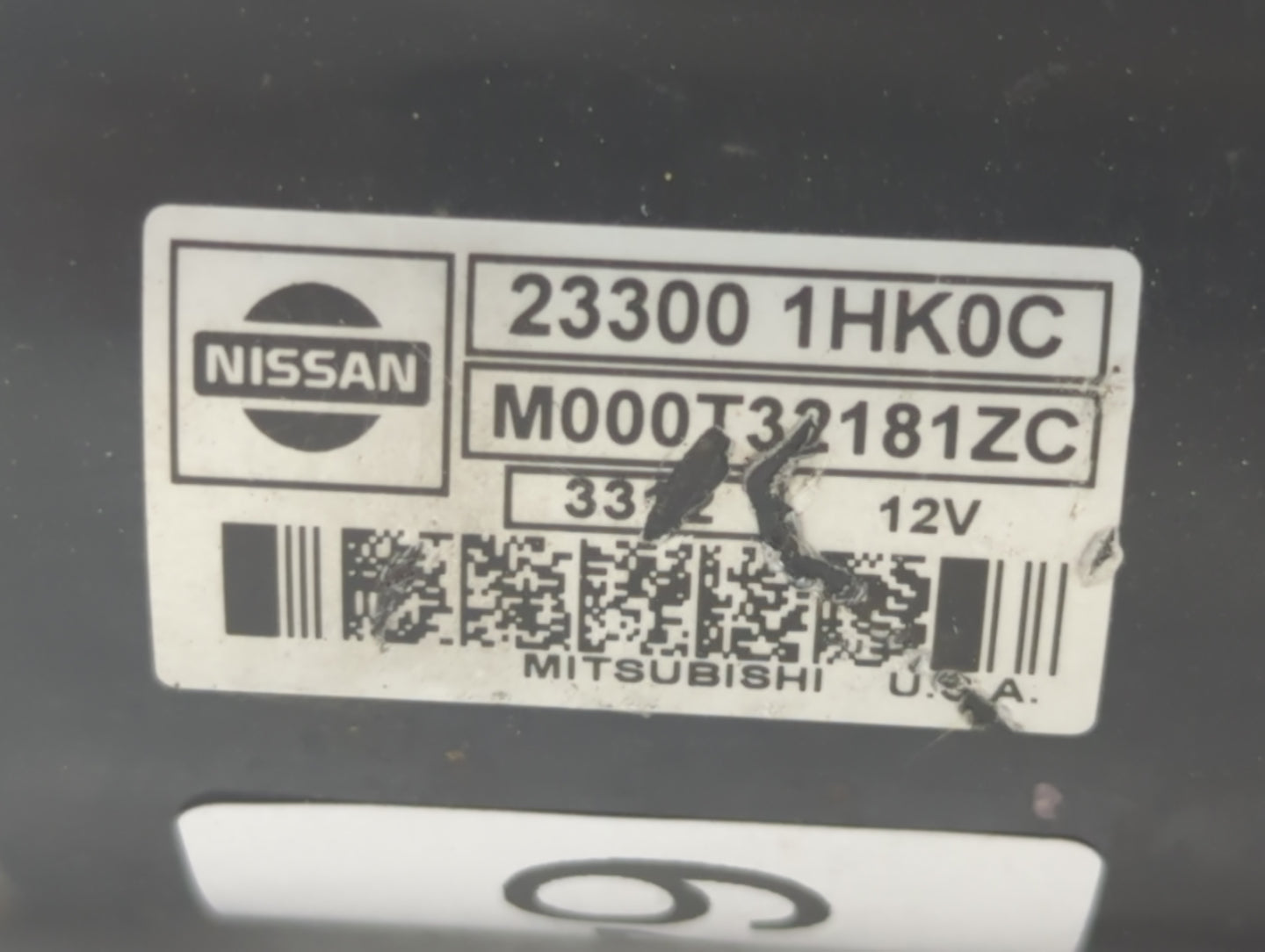 2012-2019 Nissan Versa Car Starter Motor Solenoid OEM P/N:23300 1HK0C Fits Fits 2012 2013 2014 2015 2016 2017 2018 2019 OEM 
