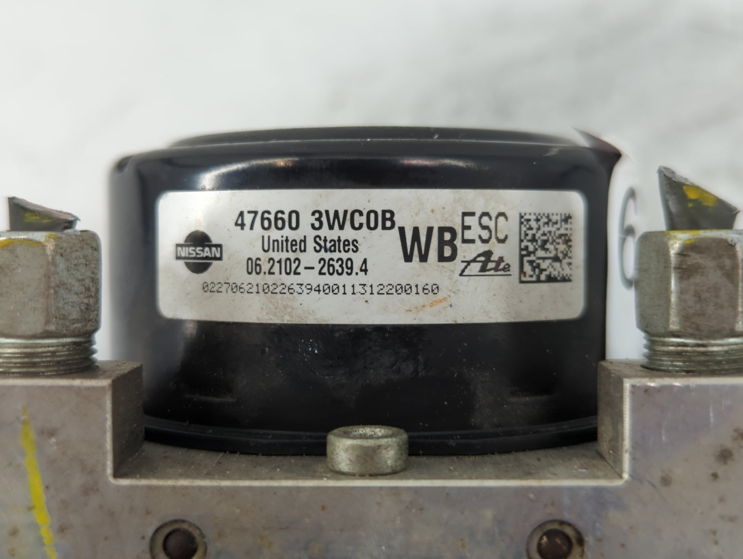 2014-2019 Nissan Versa ABS Pump Control Module Replacement P/N:47660 3WC0B Fits Fits 2014 2015 2016 2017 2018 2019 OEM Used 