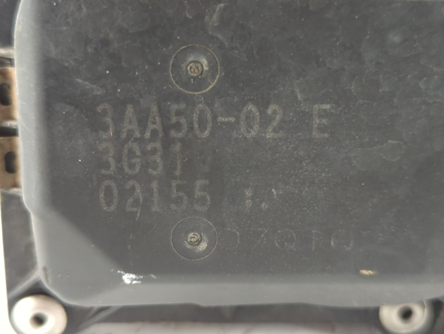 2012-2019 Nissan Versa Throttle Body P/N:3AA50-02 E Fits Fits 2012 2013 2014 2015 2016 2017 2018 2019 OEM Used Auto Parts - 