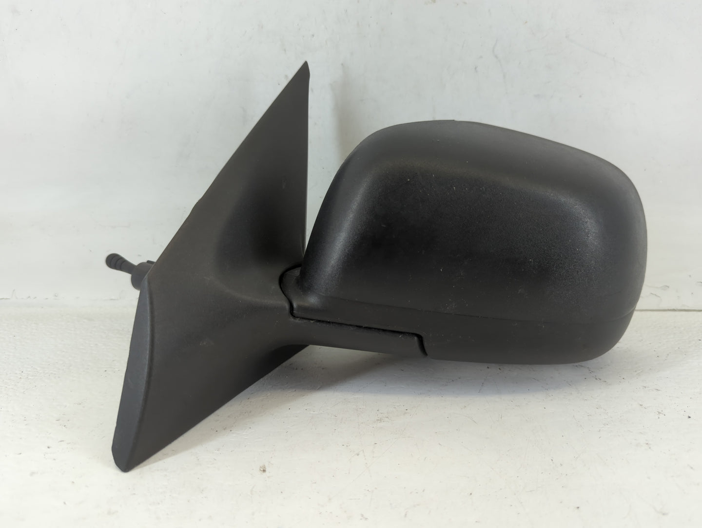 2012-2014 Nissan Versa Driver Left Side View Manual Door Mirror Black - Oemusedautoparts1.com