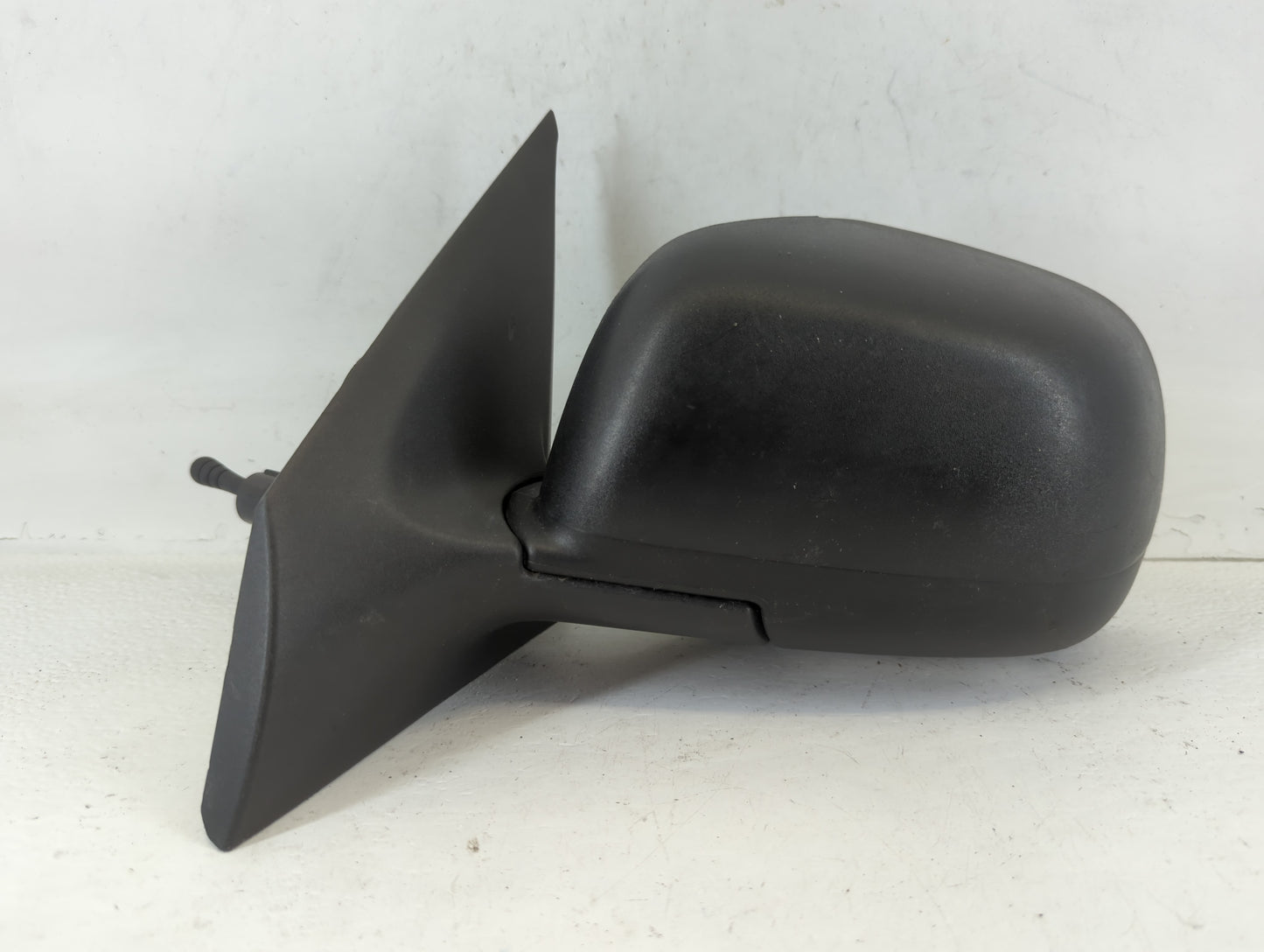 2012-2014 Nissan Versa Driver Left Side View Manual Door Mirror Black - Oemusedautoparts1.com