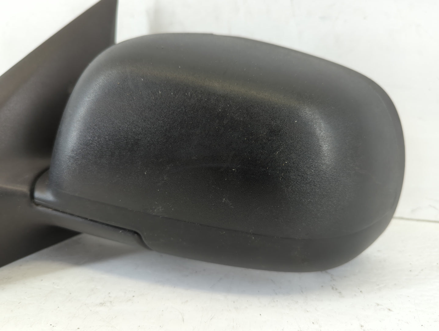 2012-2014 Nissan Versa Driver Left Side View Manual Door Mirror Black - Oemusedautoparts1.com