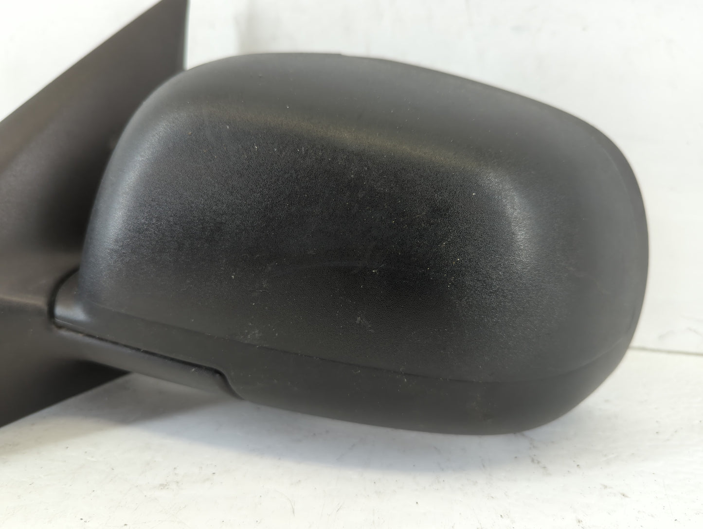 2012-2014 Nissan Versa Driver Left Side View Manual Door Mirror Black - Oemusedautoparts1.com