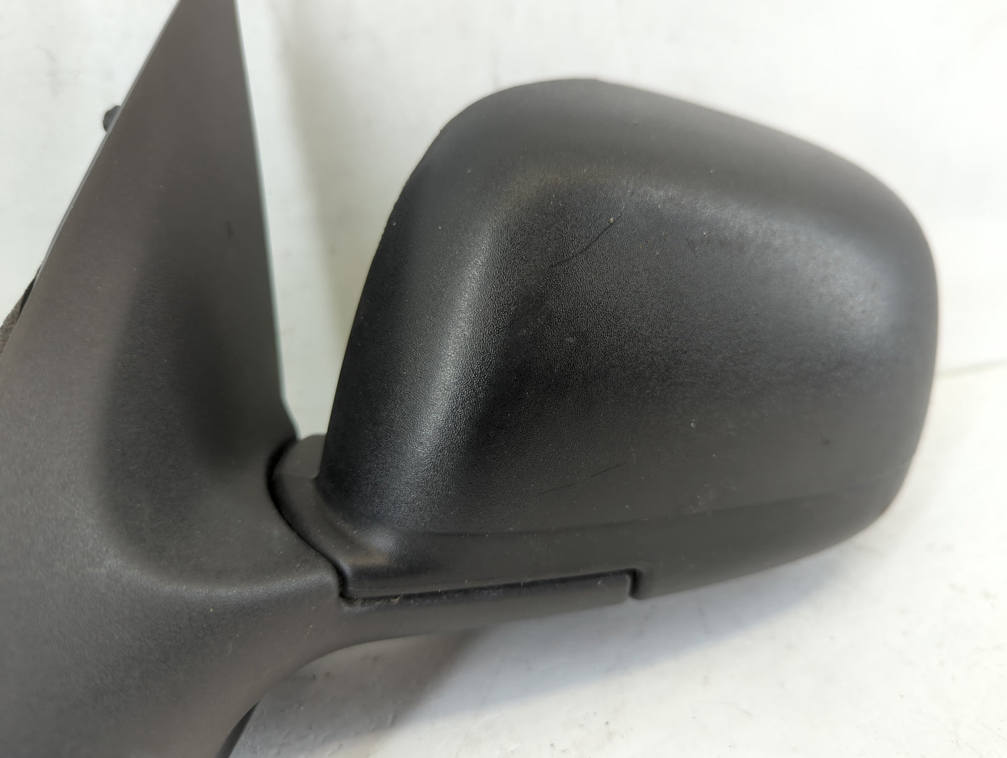 2012-2014 Nissan Versa Driver Left Side View Manual Door Mirror Black - Oemusedautoparts1.com