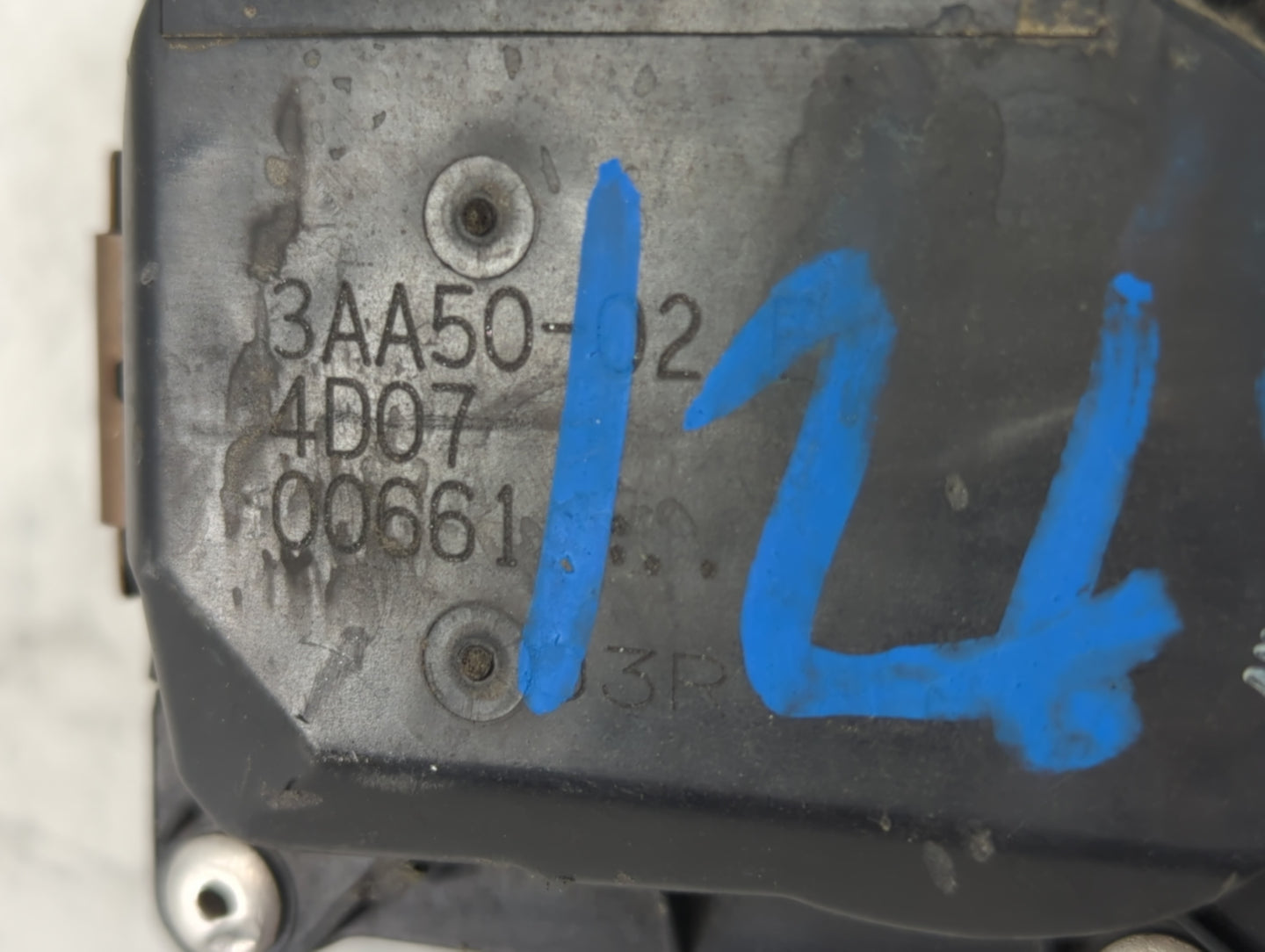 2012-2019 Nissan Versa Throttle Body P/N:3AA50-02 Fits Fits 2012 2013 2014 2015 2016 2017 2018 2019 OEM Used Auto Parts - Oe