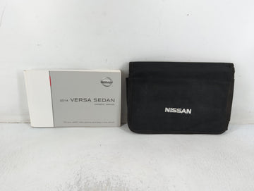 2014 Nissan Versa Owners Manual Book Guide OEM Used Auto Parts - Oemusedautoparts1.com