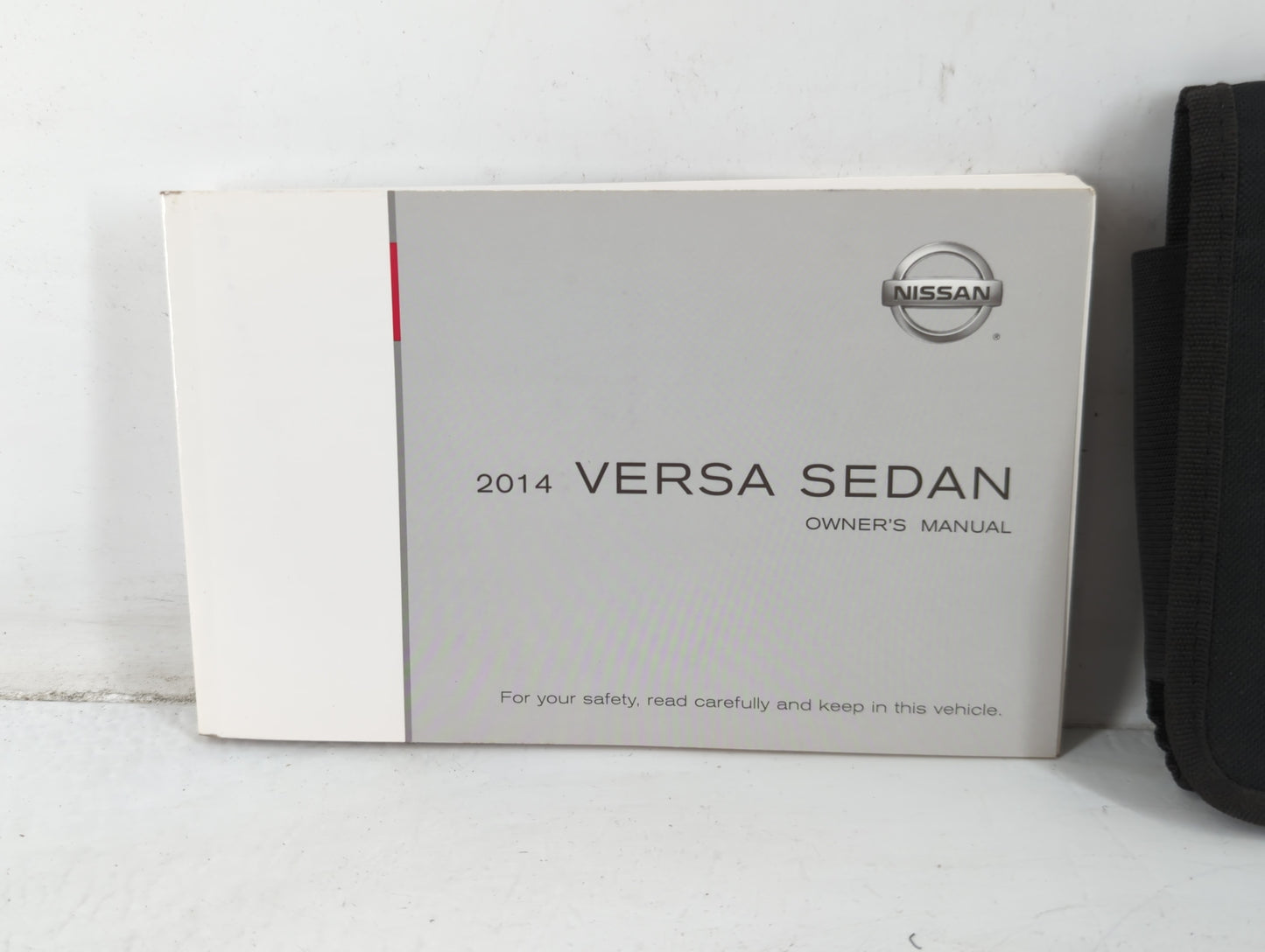 2014 Nissan Versa Owners Manual Book Guide OEM Used Auto Parts - Oemusedautoparts1.com