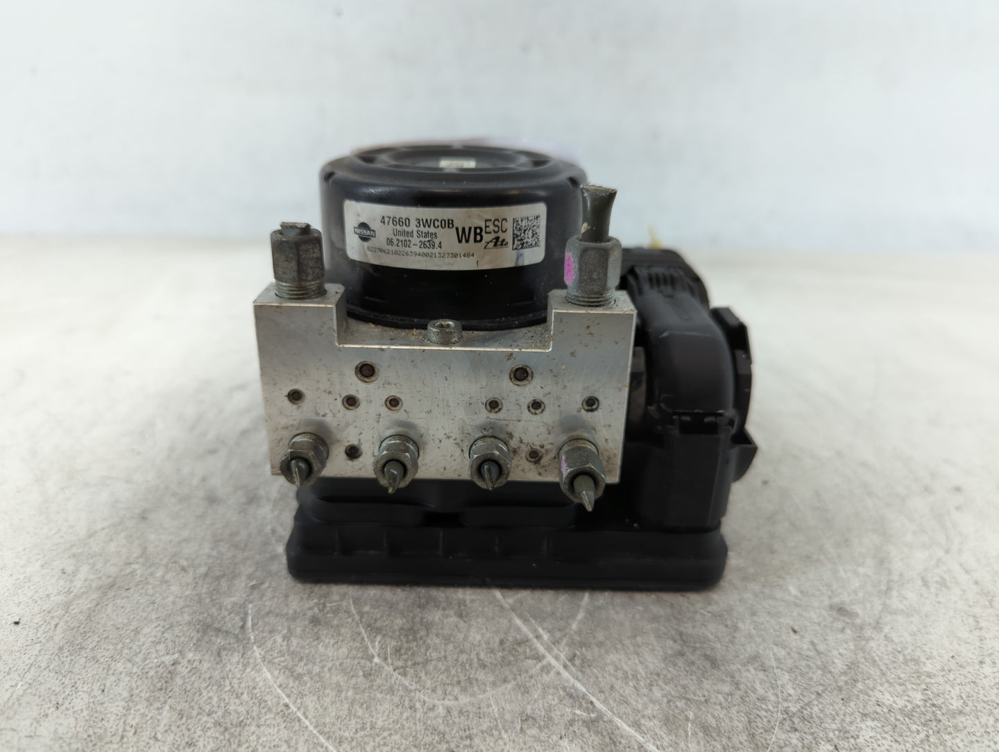 2014-2019 Nissan Versa ABS Pump Control Module Replacement P/N:47660 3WC0B Fits Fits 2014 2015 2016 2017 2018 2019 OEM Used 