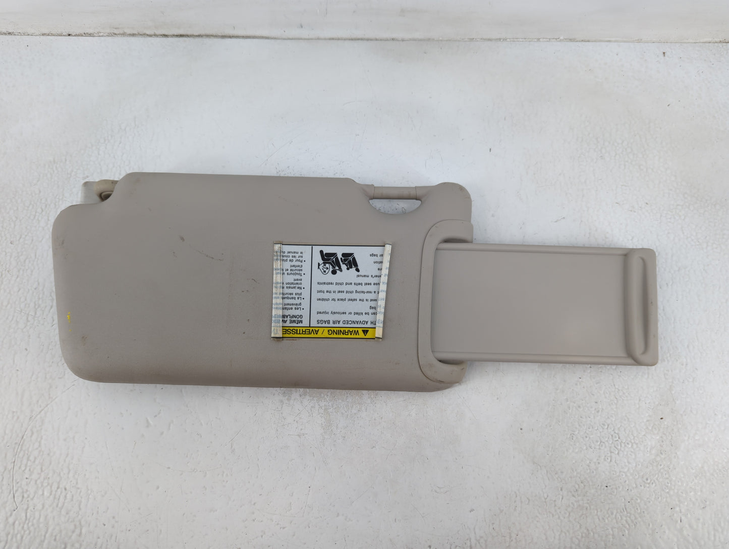 2013-2015 Nissan Versa Sun Visor Shade Replacement Passenger Right Mirror Fits Fits 2013 2014 2015 OEM Used Auto Parts - Oem