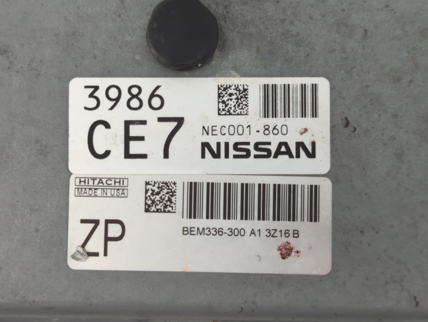 2014-2017 Nissan Versa PCM Engine Control Computer ECU ECM PCU OEM P/N:3986 CE7 NEC001-860 Fits Fits 2014 2015 2016 2017 OEM