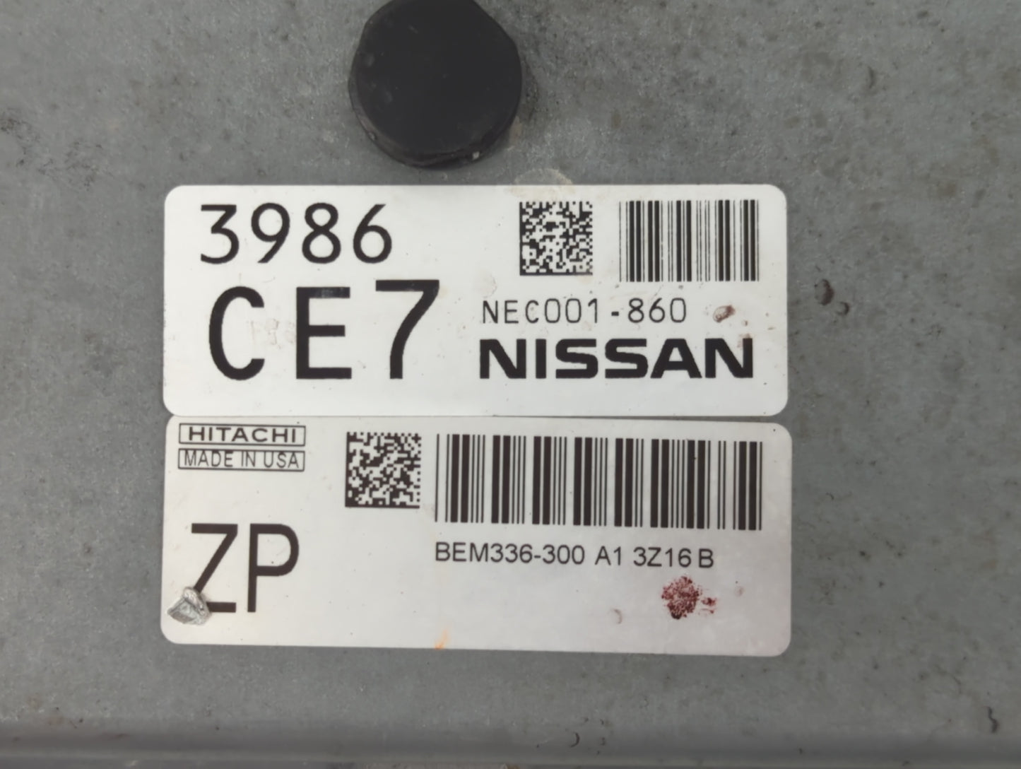 2014-2017 Nissan Versa PCM Engine Control Computer ECU ECM PCU OEM P/N:3986 CE7 NEC001-860 Fits Fits 2014 2015 2016 2017 OEM