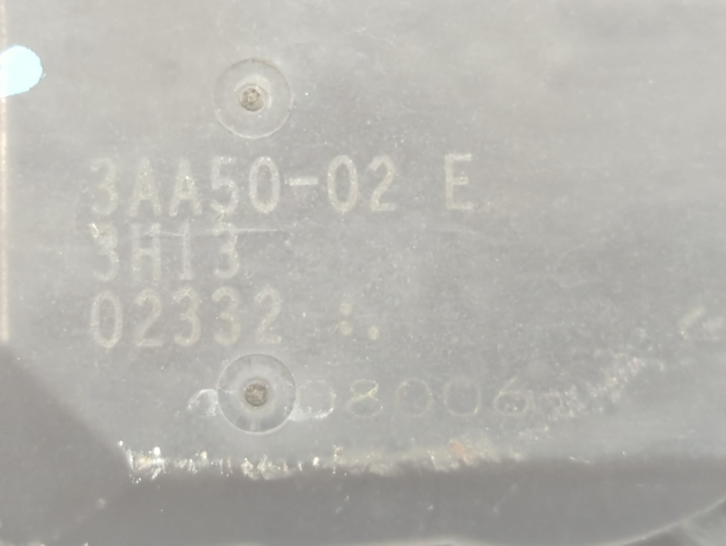2012-2019 Nissan Versa Throttle Body P/N:3AA50-02 E Fits Fits 2012 2013 2014 2015 2016 2017 2018 2019 OEM Used Auto Parts - 