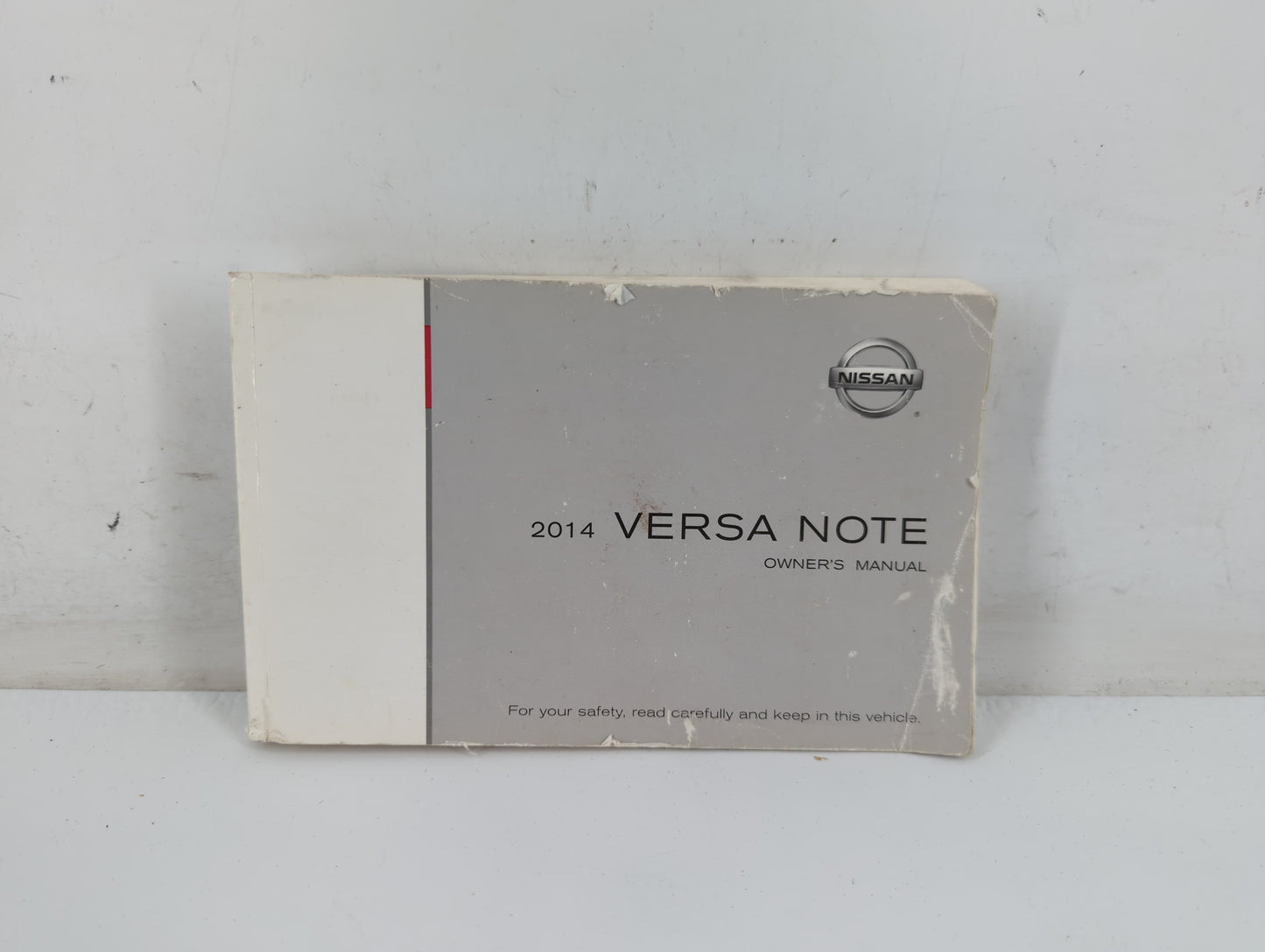 2014 Nissan Versa Owners Manual Book Guide P/N:OM14E OE12U2 OEM Used Auto Parts - Oemusedautoparts1.com