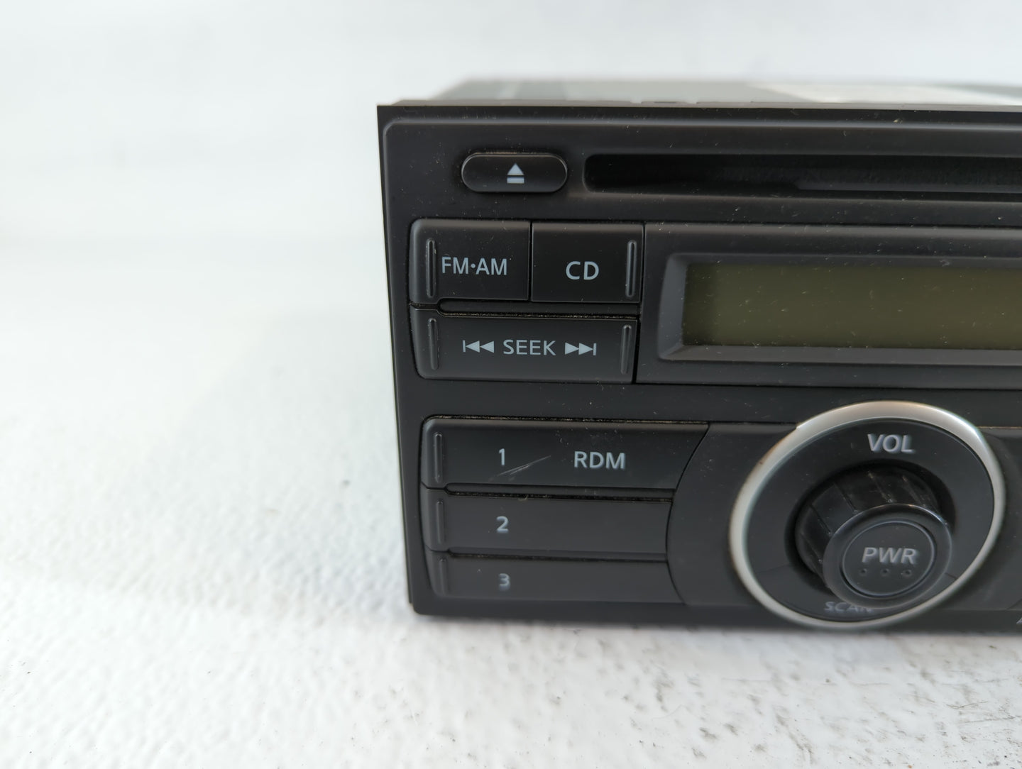 2012-2014 Nissan Versa Radio AM FM Cd Player Receiver Replacement P/N:28185 3AN0A Fits Fits 2012 2013 2014 OEM Used Auto Par