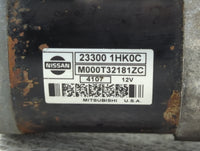 2012-2019 Nissan Versa Car Starter Motor Solenoid OEM P/N:23300-1HK0C Fits Fits 2012 2013 2014 2015 2016 2017 2018 2019 OEM 