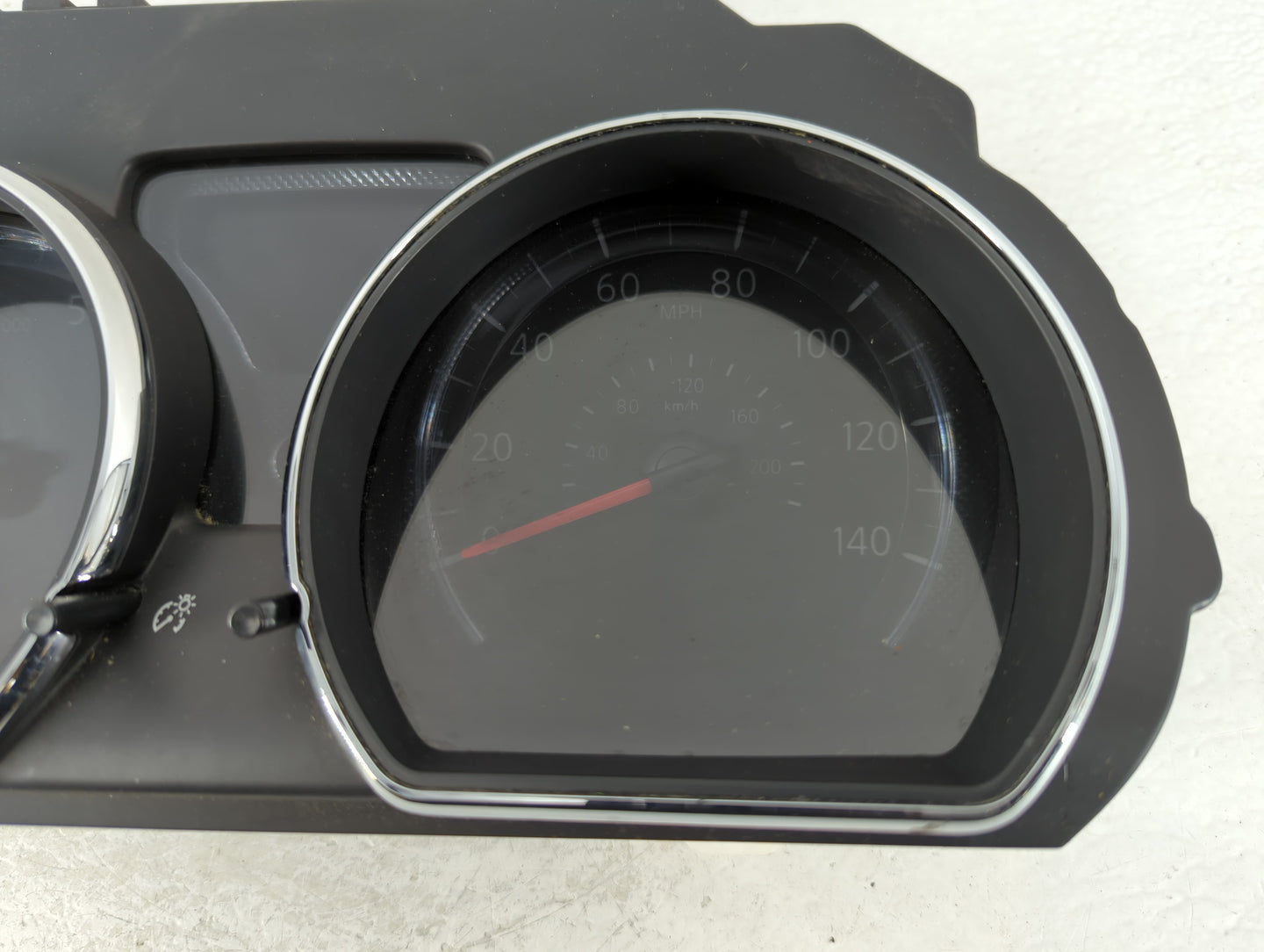 2014 Nissan Versa Instrument Cluster Speedometer Gauges P/N:248109KA1A Fits OEM Used Auto Parts - Oemusedautoparts1.com