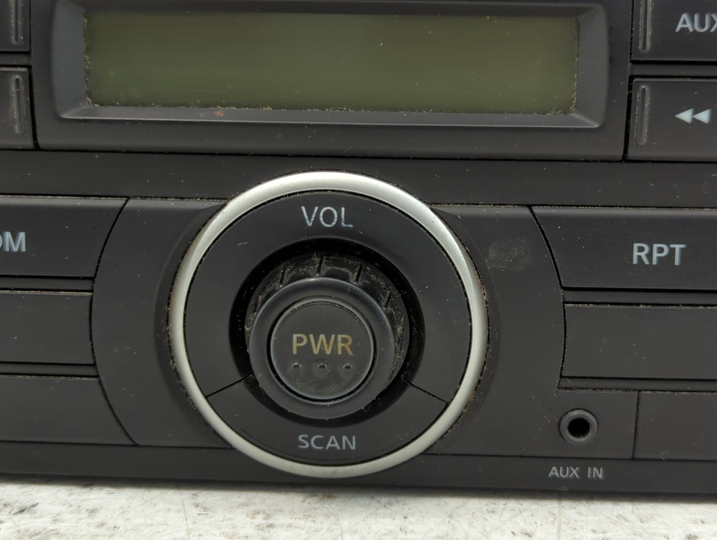 2012-2014 Nissan Versa Radio AM FM Cd Player Receiver Replacement P/N:28185 3AN0A Fits Fits 2012 2013 2014 OEM Used Auto Par