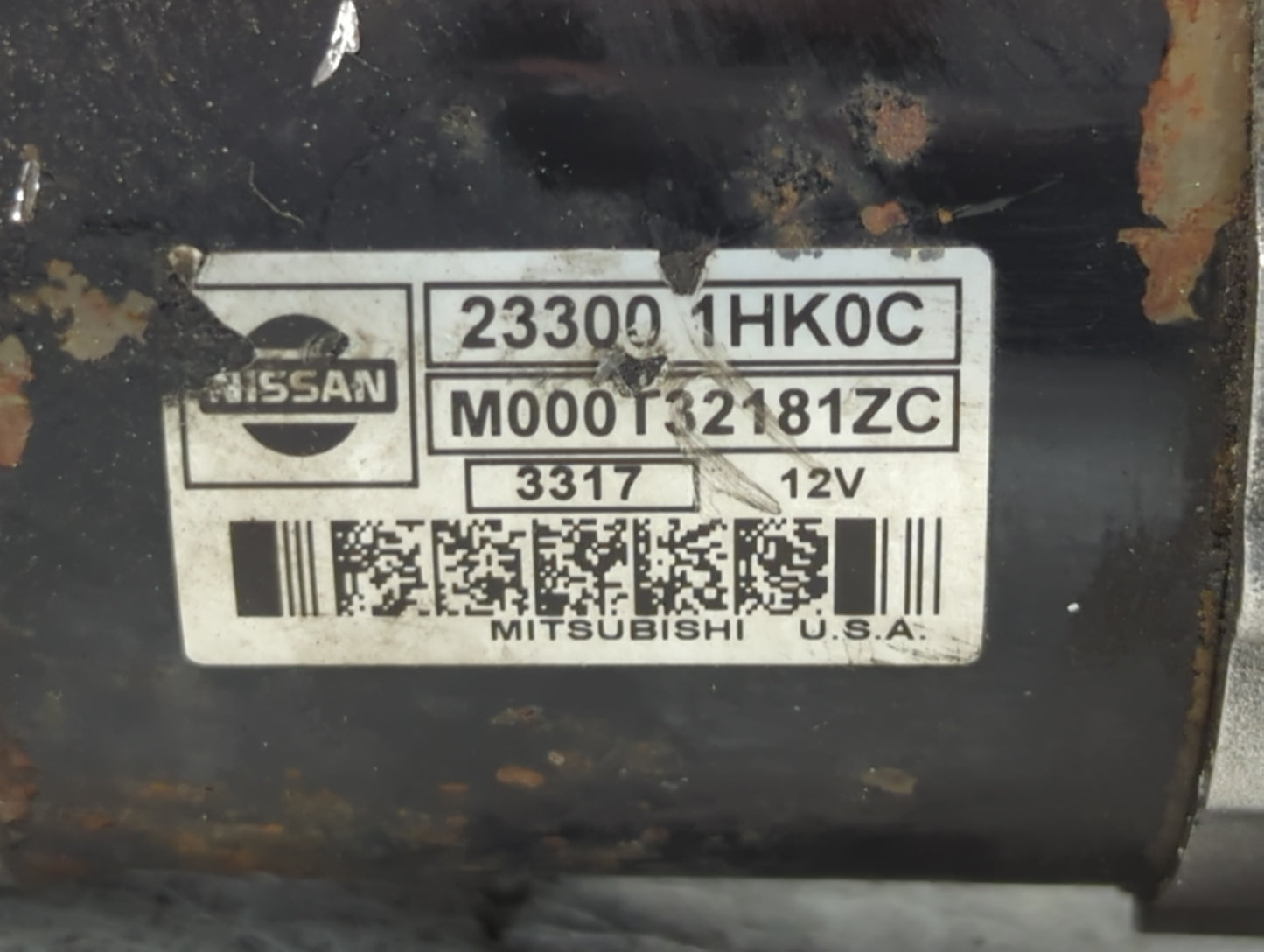 2012-2019 Nissan Versa Car Starter Motor Solenoid OEM P/N:23300 1HK0C Fits Fits 2012 2013 2014 2015 2016 2017 2018 2019 OEM 