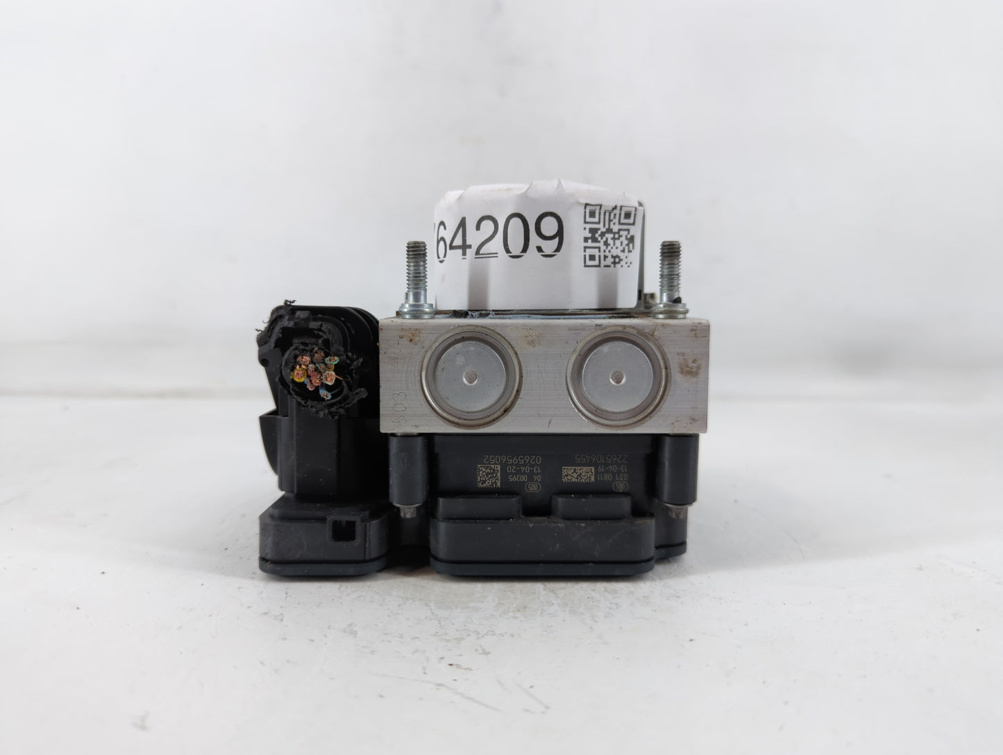 2014 Nissan Versa ABS Pump Control Module Replacement P/N:47660 9KF0A Fits OEM Used Auto Parts - Oemusedautoparts1.com