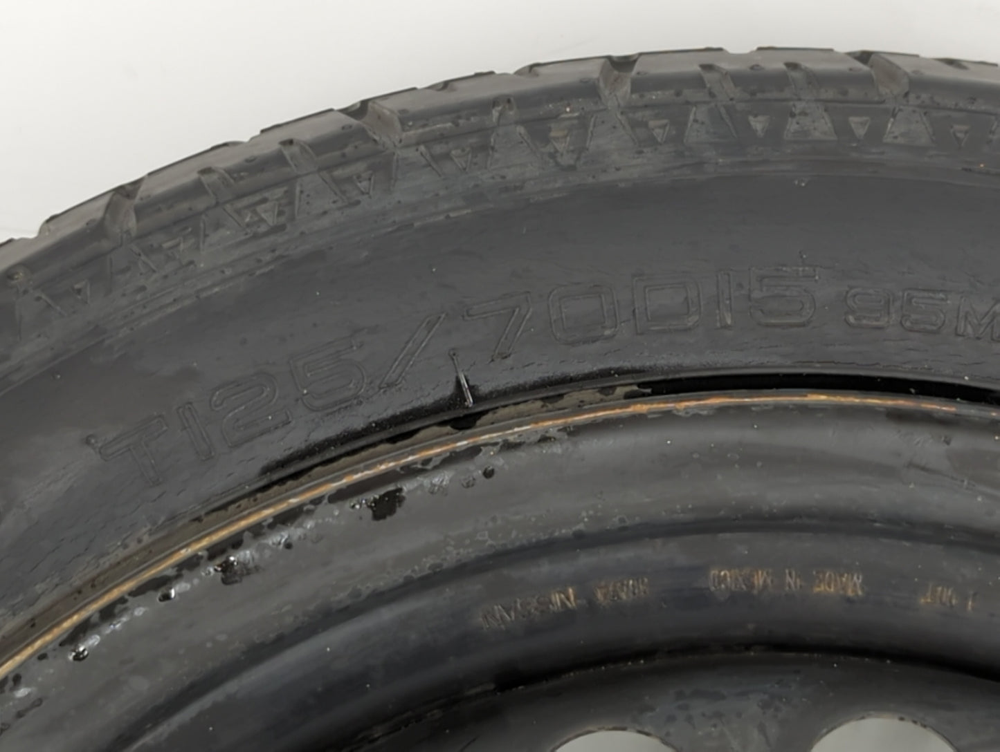 Nissan Versa Spare Donut Tire Wheel Rim Oem - Oemusedautoparts1.com