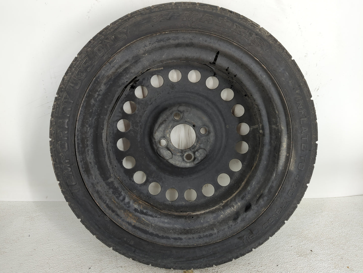 Nissan Versa Spare Donut Tire Wheel Rim Oem - Oemusedautoparts1.com