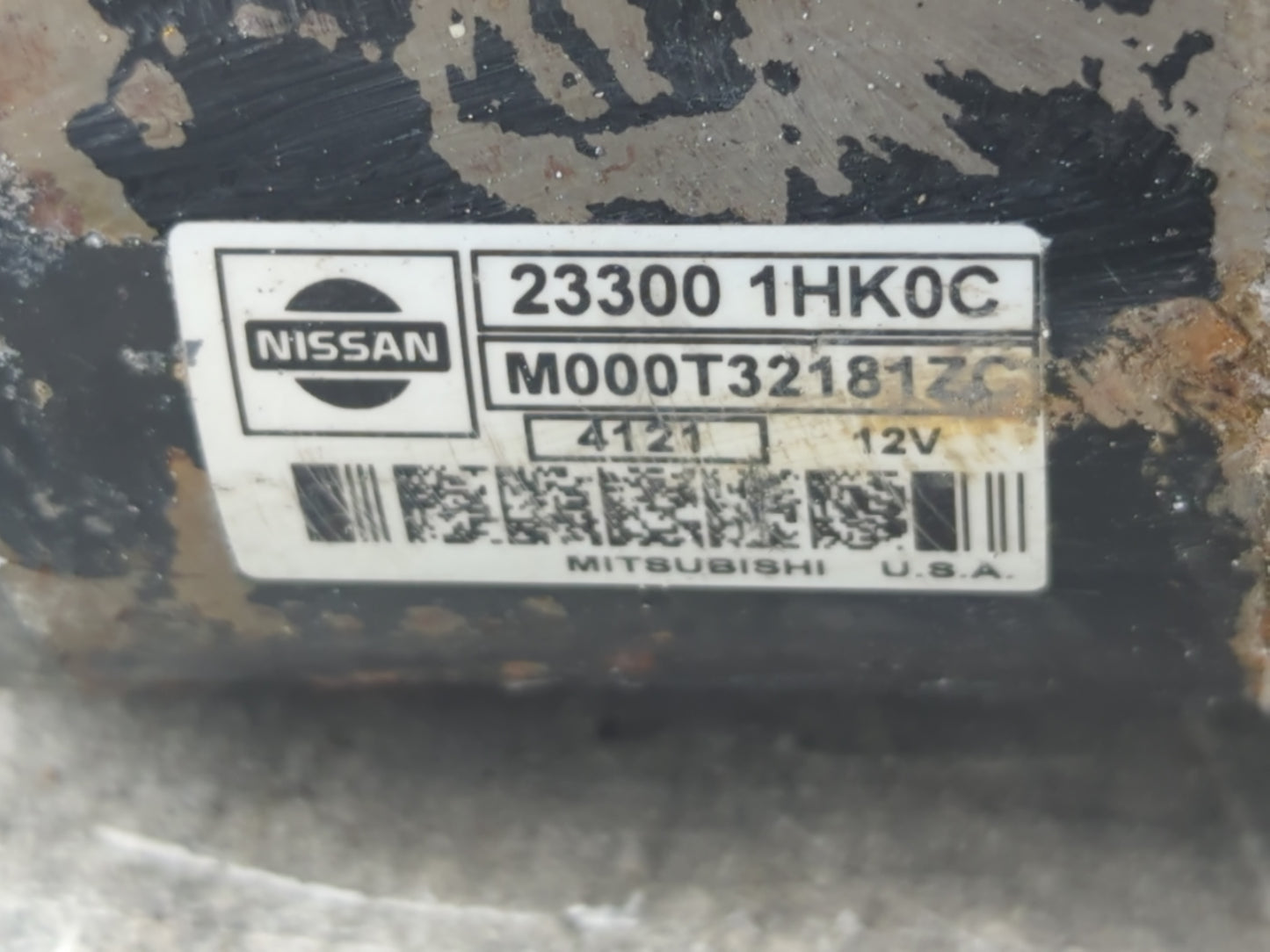 2012-2019 Nissan Versa Car Starter Motor Solenoid OEM P/N:23300 1HK0C Fits Fits 2012 2013 2014 2015 2016 2017 2018 2019 OEM 