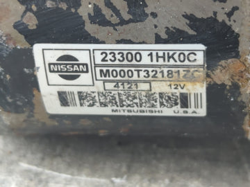 2012-2019 Nissan Versa Car Starter Motor Solenoid OEM P/N:23300 1HK0C Fits Fits 2012 2013 2014 2015 2016 2017 2018 2019 OEM Used Auto Parts