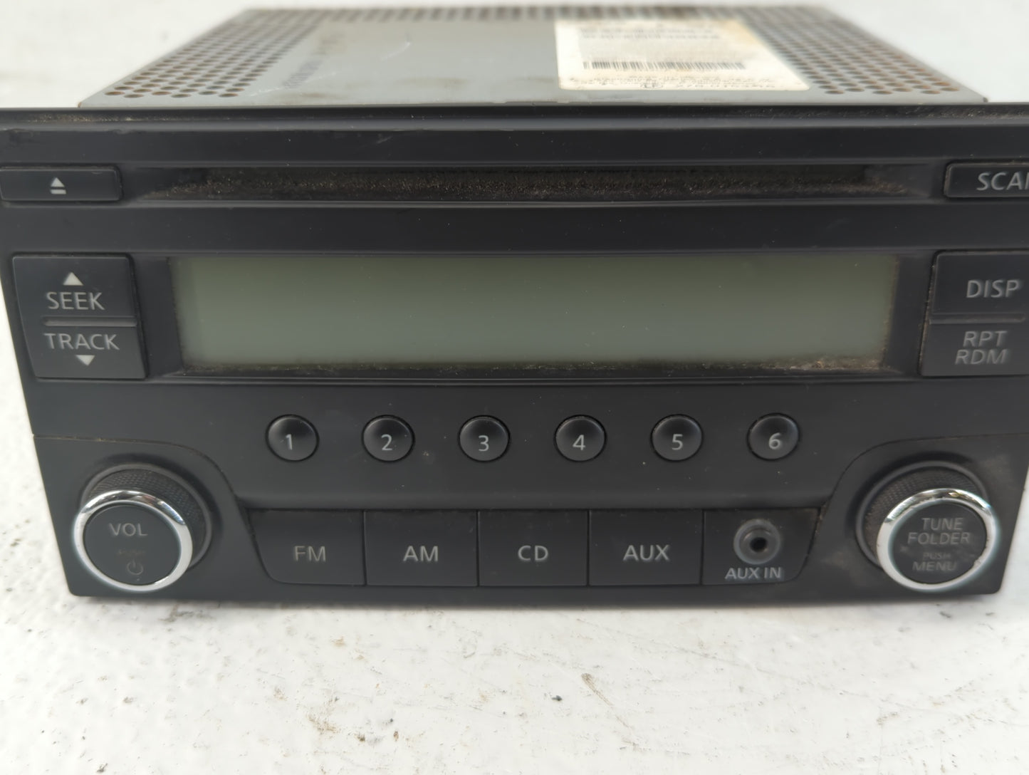2014-2019 Nissan Versa Radio AM FM Cd Player Receiver Replacement P/N:28185 3VY0A Fits Fits 2014 2015 2016 2017 2018 2019 OE