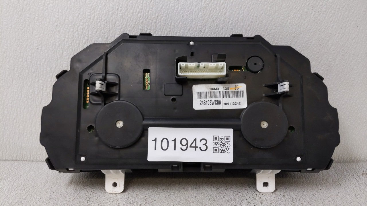 2014 Nissan Versa Note Instrument Cluster Speedometer Gauges P/N:248109KA1A 248103WC0A Fits OEM Used Auto Parts - Oemusedaut