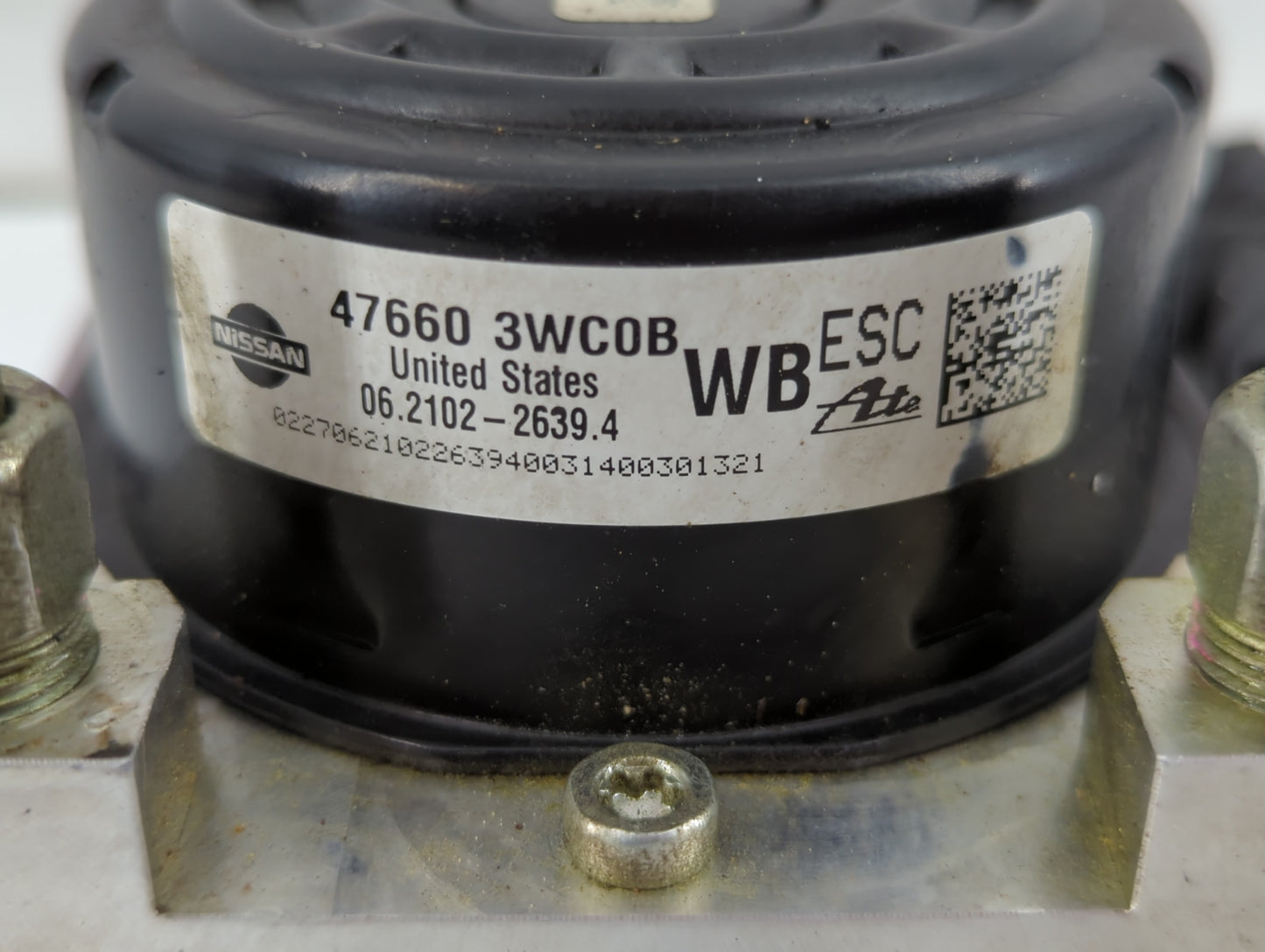 2014-2019 Nissan Versa Note ABS Pump Control Module Replacement P/N:47660 3WC0B Fits Fits 2014 2015 2016 2017 2018 2019 OEM 
