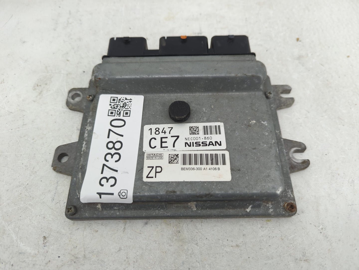 2014-2017 Nissan Versa Note PCM Engine Control Computer ECU ECM PCU OEM P/N:NEC001-860 Fits Fits 2014 2015 2016 2017 2018 OE