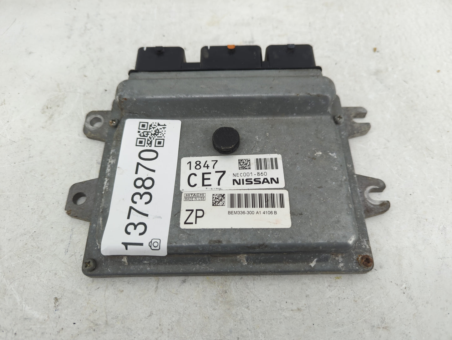 2014-2017 Nissan Versa Note PCM Engine Control Computer ECU ECM PCU OEM P/N:NEC001-860 Fits Fits 2014 2015 2016 2017 2018 OE