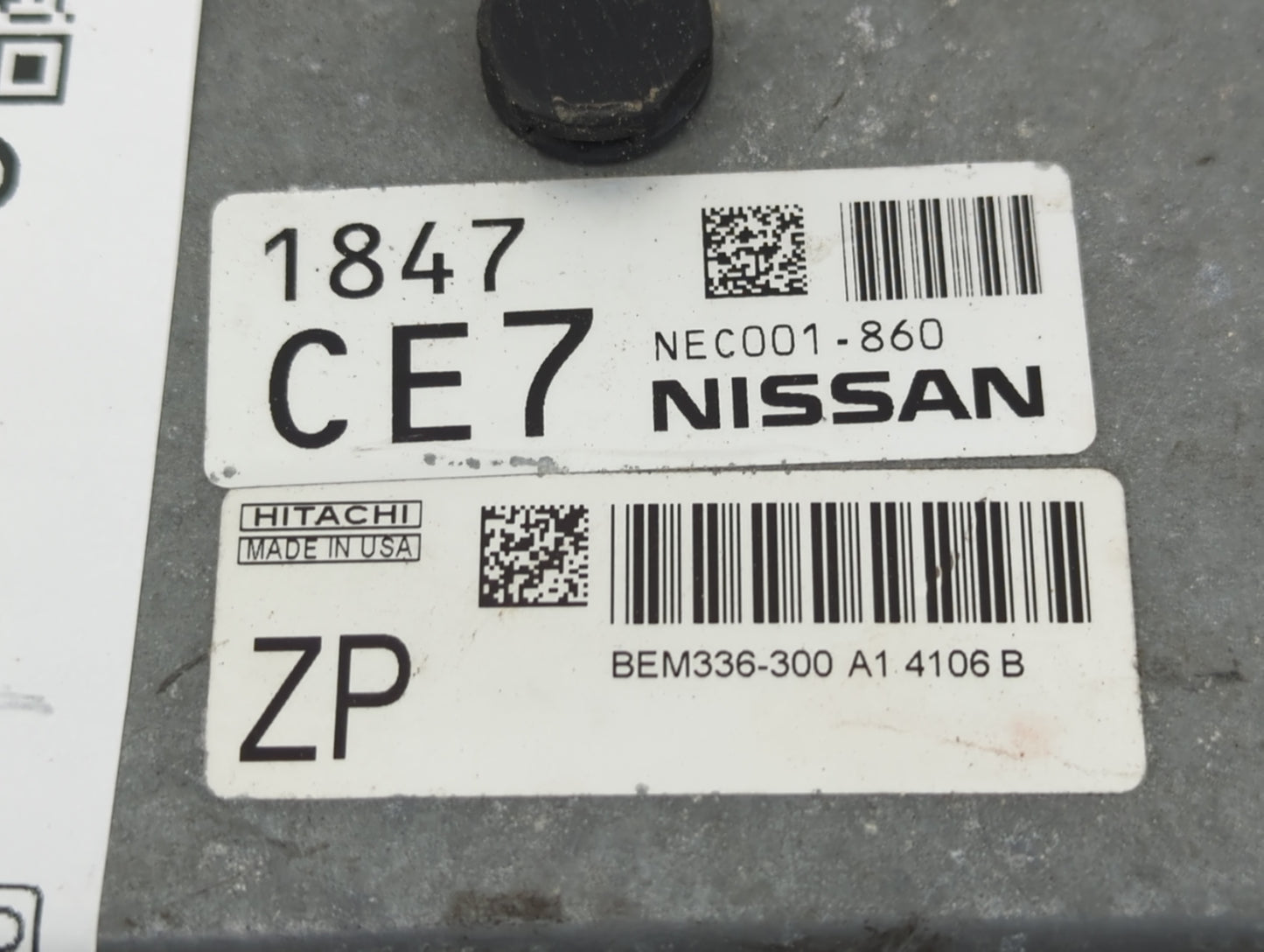 2014-2017 Nissan Versa Note PCM Engine Control Computer ECU ECM PCU OEM P/N:NEC001-860 Fits Fits 2014 2015 2016 2017 2018 OE