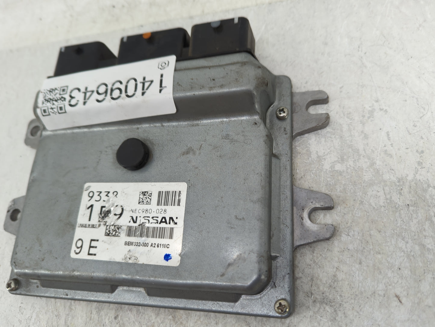 2014-2017 Nissan Versa Note PCM Engine Control Computer ECU ECM PCU OEM P/N:NEC980-028 NEC001-860 Fits OEM Used Auto Parts -