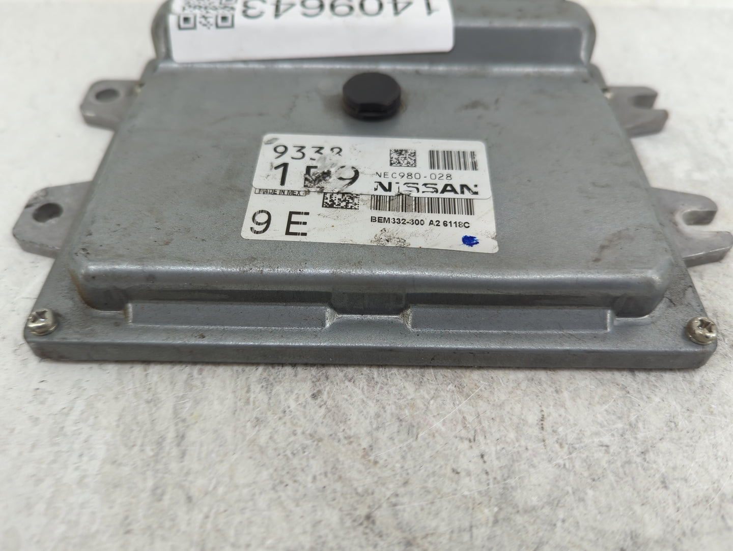2014-2017 Nissan Versa Note PCM Engine Control Computer ECU ECM PCU OEM P/N:NEC980-028 NEC001-860 Fits OEM Used Auto Parts -
