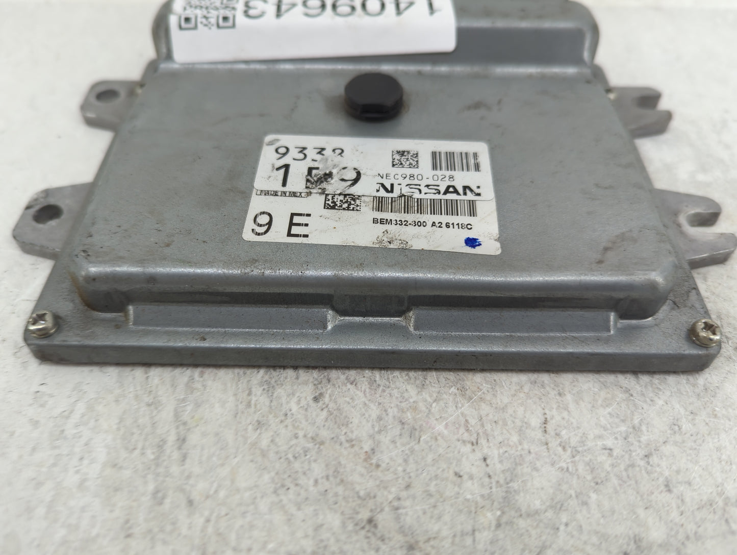 2014-2017 Nissan Versa Note PCM Engine Control Computer ECU ECM PCU OEM P/N:NEC980-028 NEC001-860 Fits OEM Used Auto Parts -