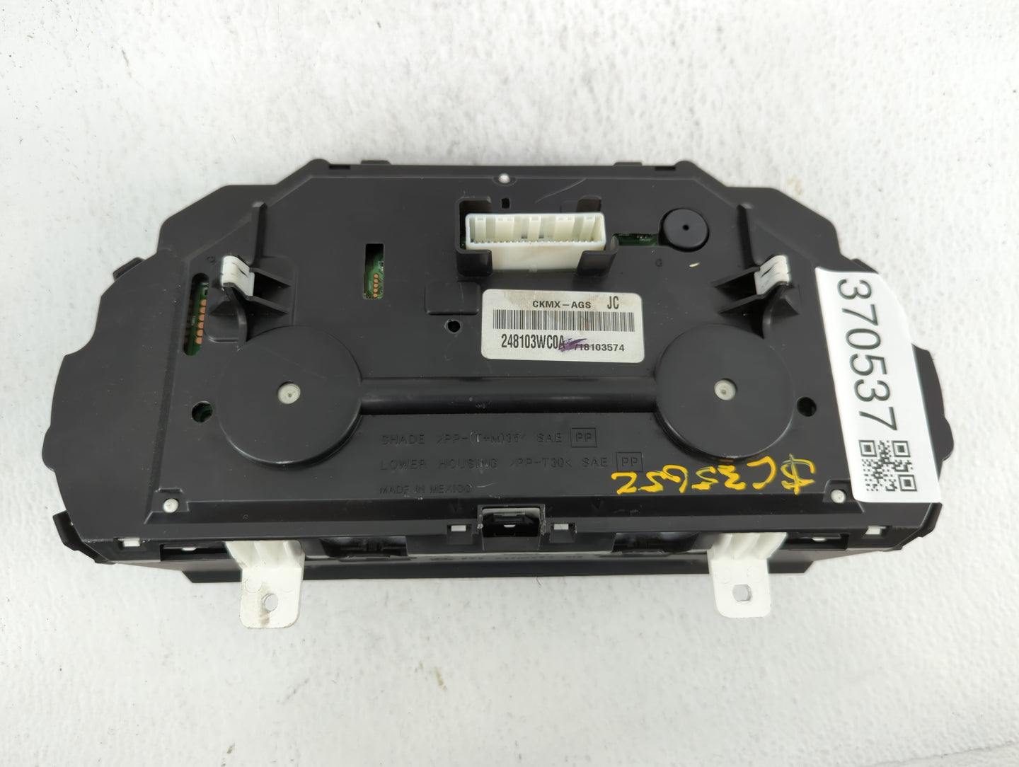 2014 Nissan Versa Note Instrument Cluster Speedometer Gauges P/N:248103AN0A 248103WC0A, 248109KA1A Fits OEM Used Auto Parts 